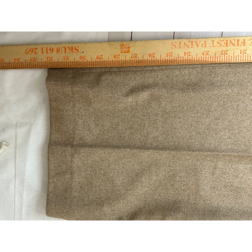 Paisley & Gray Beige Flat Front Wool Poly Blend Solid Dress Pants Size 50/32 Big - Picture 4 of 13